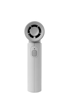 Portable Handheld Mini Turbo Fan Isolated on White Background