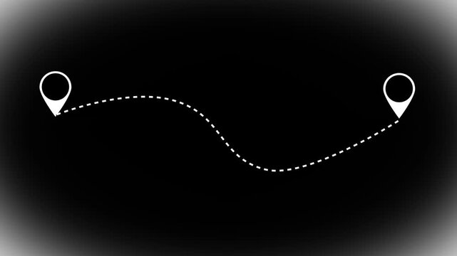 Black screen with film reel perforations transitions to solid black