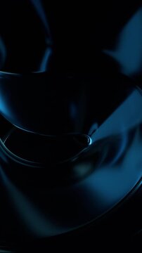 Abstract animation background design, vertical 4k seamless loop 3d animation