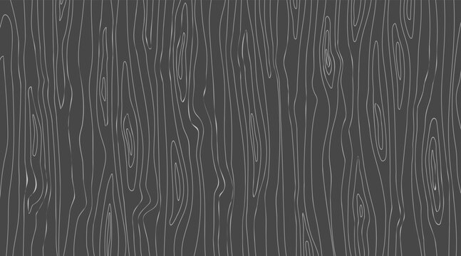 Dark wood textured background. Natural grain wood hand drawn vector abstract minimalist backdrop for collages, banners