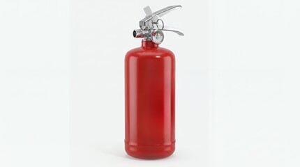 Fototapeta premium fire extinguisher isolated on white