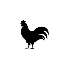 rooster silhouette © masyok