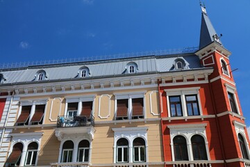 Obraz premium Spittal an der Drau, town in Carinthia state in Austria.