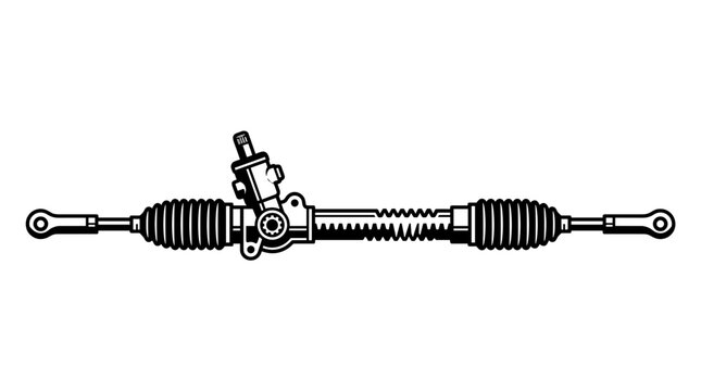 Rack and Pinion Steering Gear.