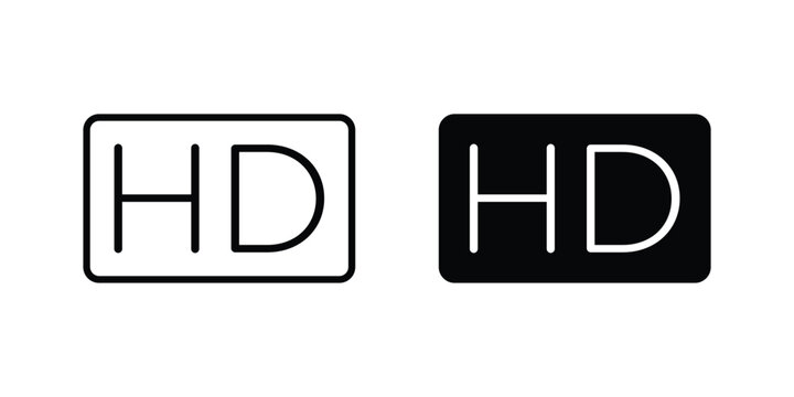 High definition icon