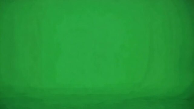 Striking Thunderbolt: A powerful bolt of lightning illuminates the green screen background with its brilliant electric discharge, symbolizing raw energy and natural power.