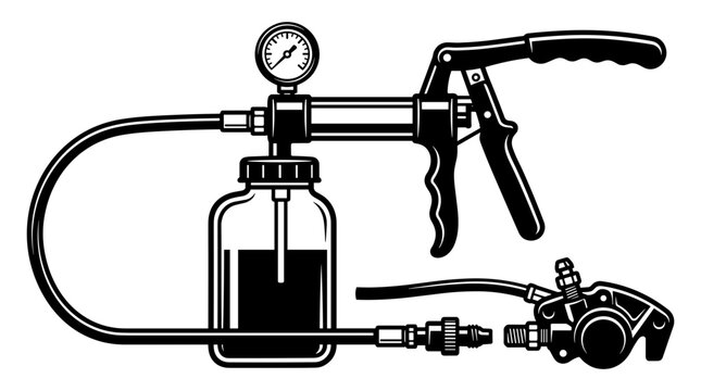 Automotive Brake Bleeder Tool Kit.