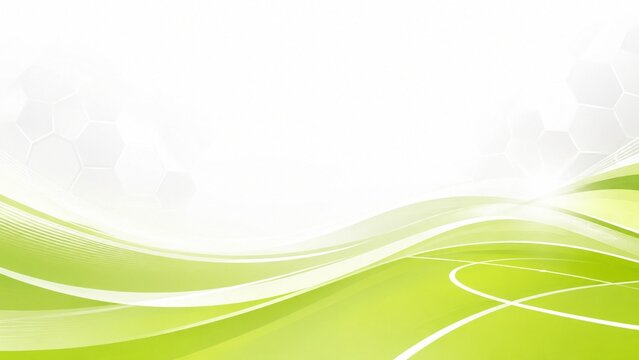 Bright Lime Football Pitch Waves Abstract Copy Space Background