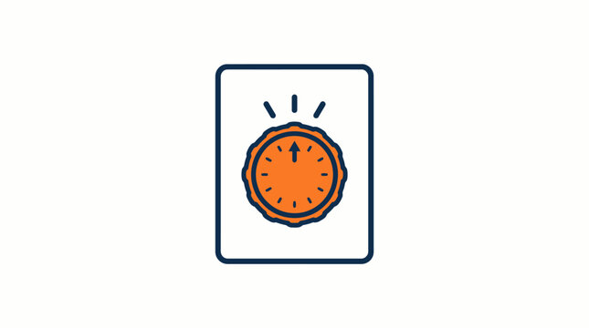 Alarm clock icon, time management, deadline, schedule, wake up, urgency, alert
