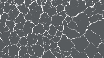 Fototapeta premium cracked concrete wall tranpsarent, crack white wall texture, earthquake effect. crack concrete white wall or Cement wall background, Grange letterpress background, Crack seamless pattern. Repeating cr