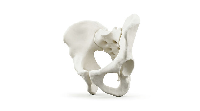 Human pelvis bone anatomy model