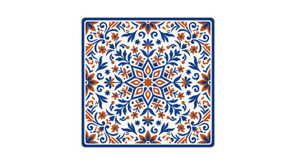 Intricate Floral Mandala Pattern.