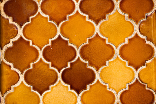 Moroccan Tile Pattern Background