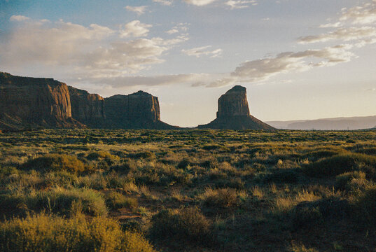  Monument Valley Arizona Landscape film sunset 