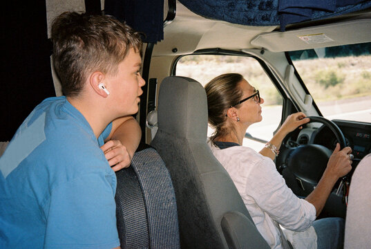 UGC RV Road trip family travel  mother son  film Arizona 