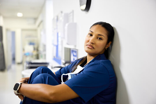 doctor exhausted after surgery