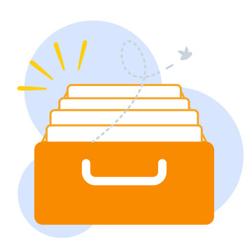 No Projects Empty State icon for illustration