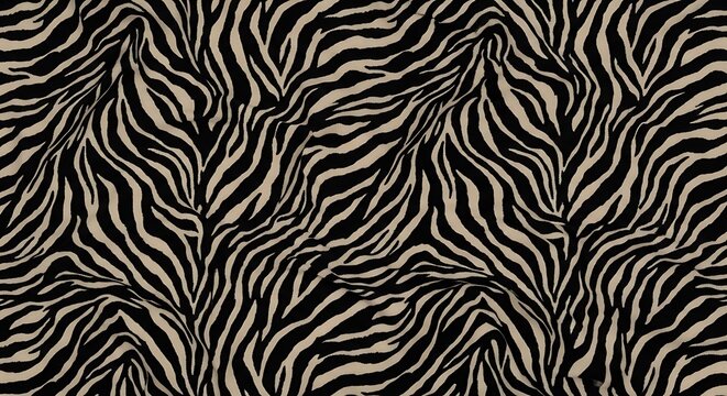 seamless zebra pattern in luxury velvet texture style