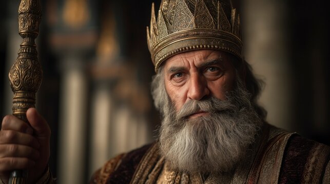 Tigranes the Great reigns from a magnificent throne within the royal palace, symbolizing Armenia&rsquo;s strength, prosperity, and influence at the height of its ancient imperial glory.
