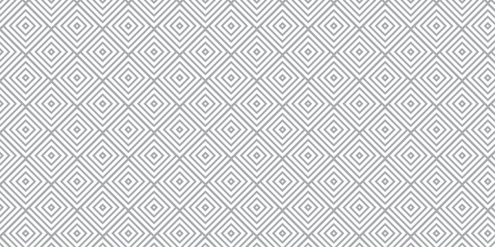 seamless pattern with square gray overlap swirl fabric vector overlapping ornament textile background.