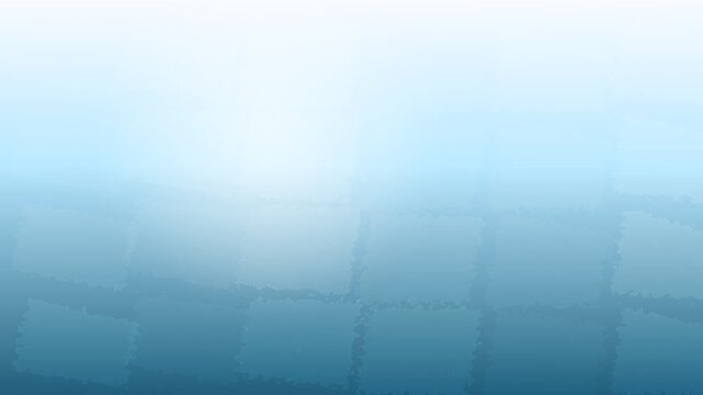 Gentle movement of abstract blue squares on a gradient background