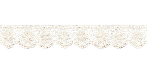 seamless floral lace trim