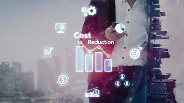 Cost reduction and cost saving through digital transformation, business cost optimization, operational cost reduction, financial savings, and resource efficiency strategies for business success. Muxer