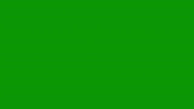 Glowing white yen symbol particle burst animation, JPY currency sign glitter particle effect, japanese yen coins exploding isolated on green screen, business and currency concept, 4k
