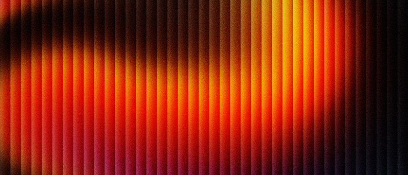Abstract vertical lines background with warm orange and red light. Modern geometric pattern with glowing stripes and soft shadows. Minimalist linear texture for digital wallpaper and banners.