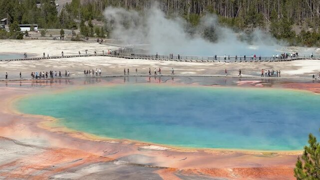 Grand Prismatic Spring Overlook, Yellowstone