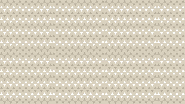 Beige geometric triangle pattern background