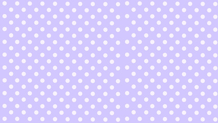 Pastel purple polka dot background © sharjeel