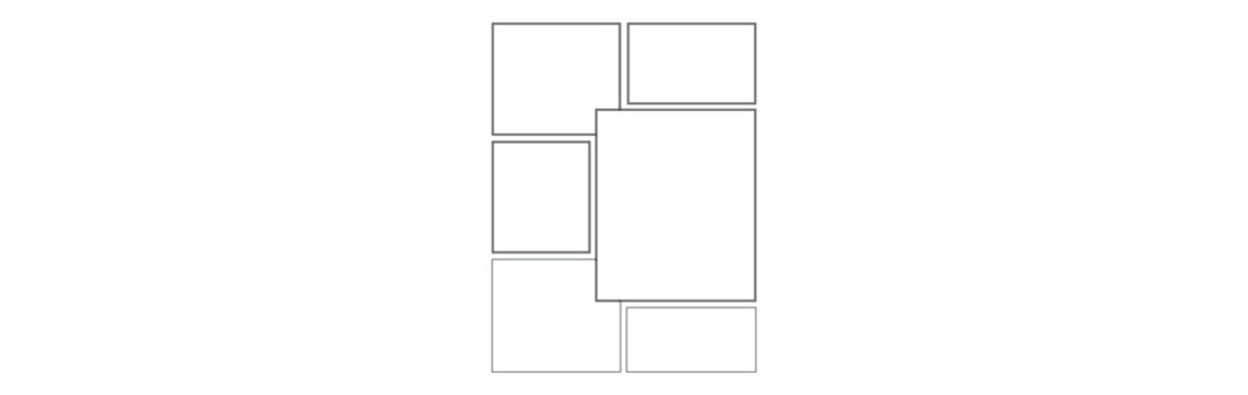 comic book storyboard templates with diverse panel structures and creative layouts