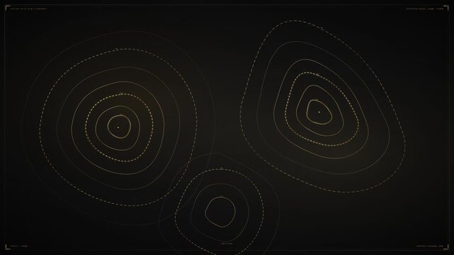 topographic elevation map lines pattern motion background