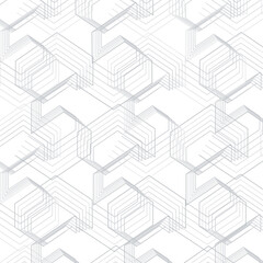 Fototapeta premium Dynamic Geometric Labyrinth Graphic