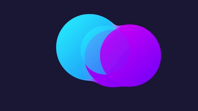 vibrant liquid gradient blob abstract modern animation