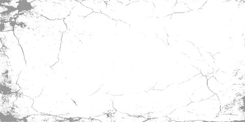 Fototapeta premium Grunge white background with cracked texture and worn edges for creative design projects and artistic overlays