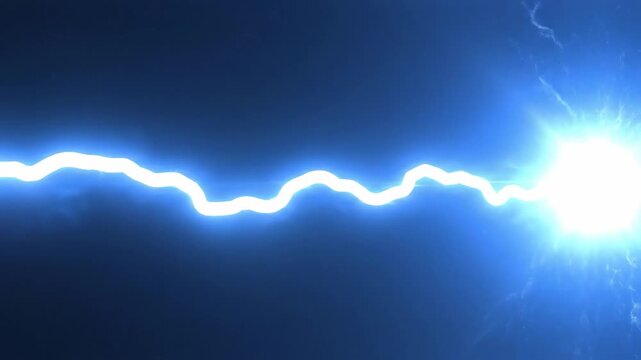 Electricity Lightning Bolt Energy Storm.