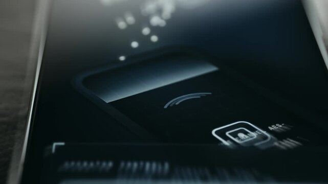 Smartphone with AES secure channel for confidential data transmitting