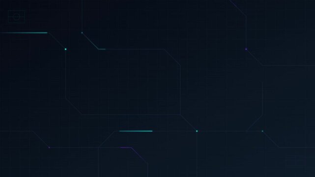 cyber tech digital circuit pattern vector motion overlay