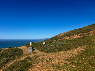 Fototapeta premium Golden Gate Bay Scenic Hills and Coastal Panorama