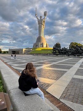 The Motherland Monument in Kyiv