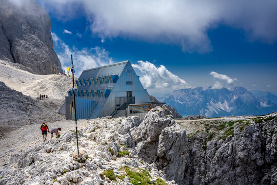 Dolomiti panorama, rifugio Saltner