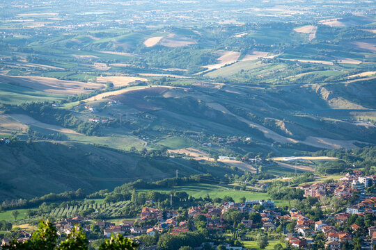 view from the top of the mountain