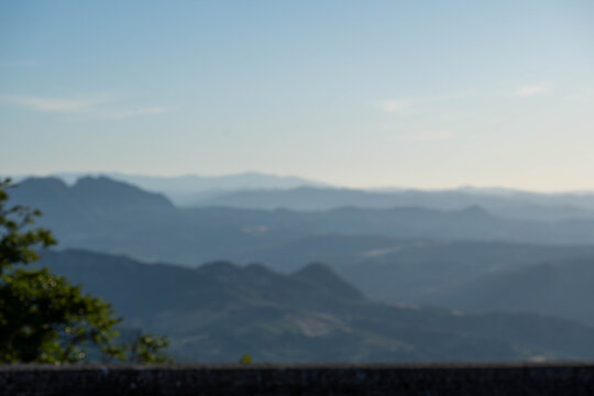 morning in the mountains