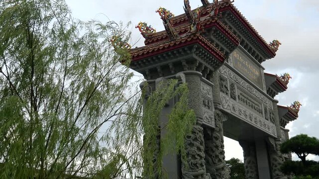 The White Jade Tai Hong Gong Shrine in Bangkok