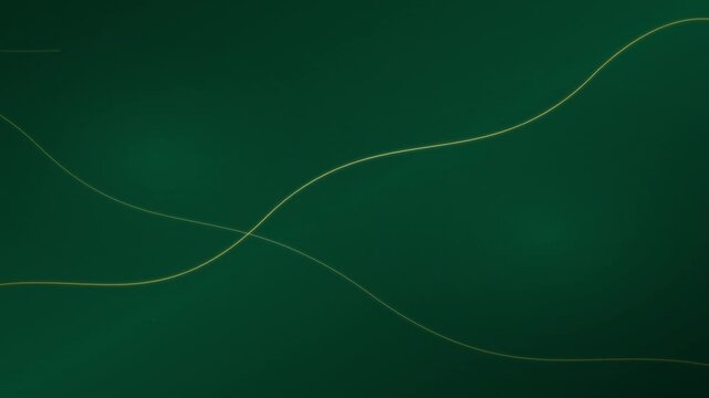 luxury deep emerald gold vector motion background