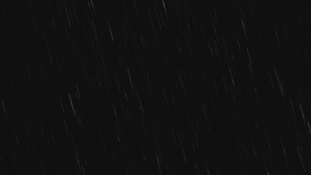 heavy rain with lightning in the background at night, a scary and tense atmosphere