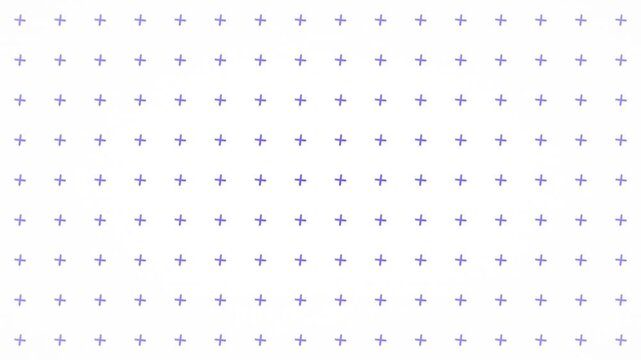 minimalist floating cross geometric vector motion design
