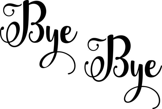 bye bye script svg png